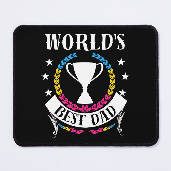 Item preview, Worlds Best Dad LGBTQ Papa Pansexual Flag Colors Father's Day, Daddy Birthday or Pride Month Gift designed and sold by Savchuk-Vova.