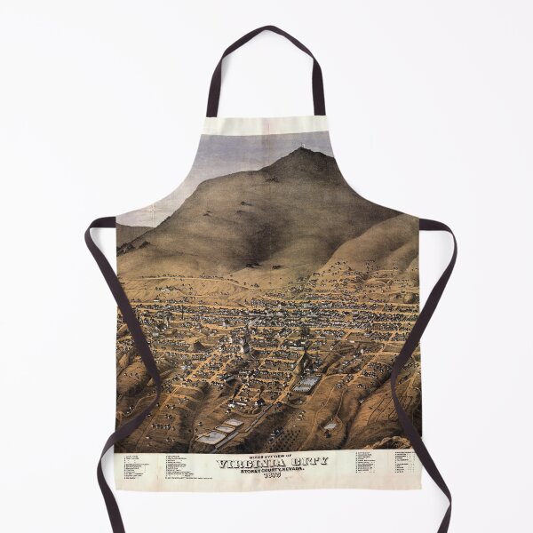Item preview, Virginia City, Nevada (1875) designed and sold by allhistory.