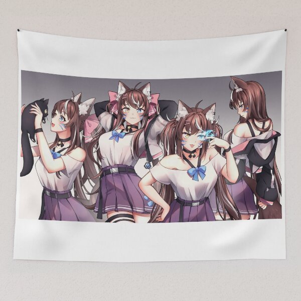Item preview, Spuky Vtuber Collage Art designed and sold by SpukyCat.