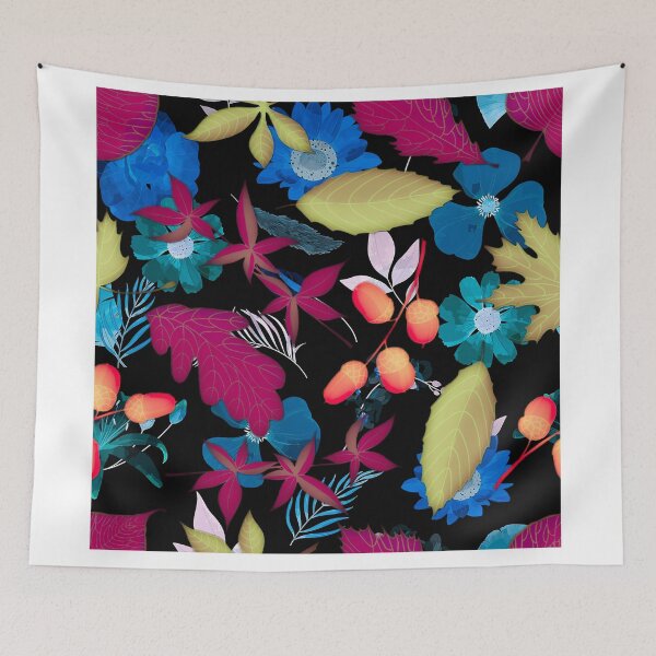 Item preview, Gorgeous Random Pattern of Leaves and fruits designed and sold by Pattern Hub.