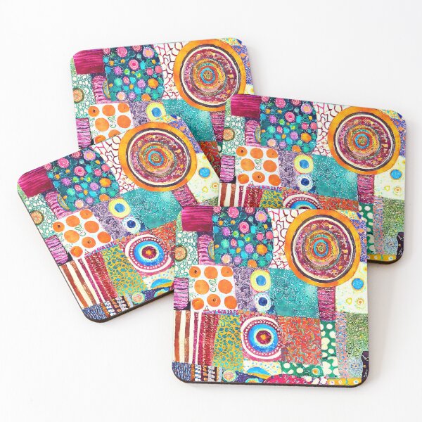 Item preview, LL Dreams Artistic Multi-Colored Pattern 25 designed and sold by LLdreams.