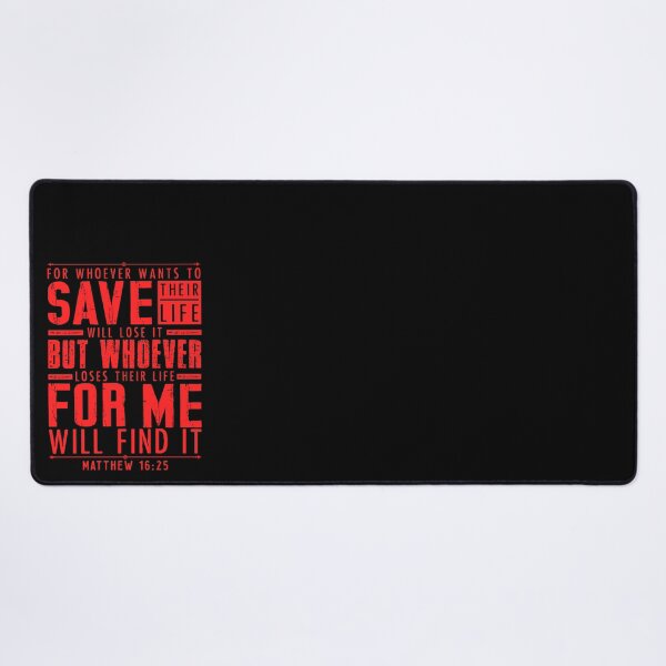Item preview, Matthew 16:25 Whoever Loses Their Life For Me Will Find It designed and sold by plushism.