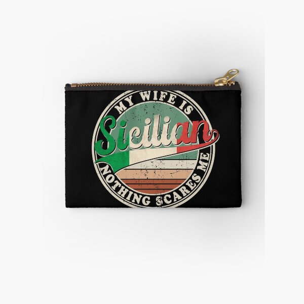 Item preview, My Wife Is Sicilian Nothing Scares Me designed and sold by ealathoan.