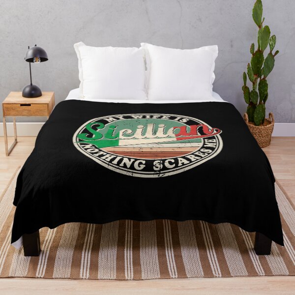 Item preview, My Wife Is Sicilian Nothing Scares Me designed and sold by ealathoan.