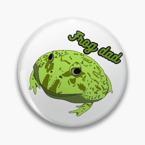 Item preview, Pacman frog dad designed and sold by graceymacarts.
