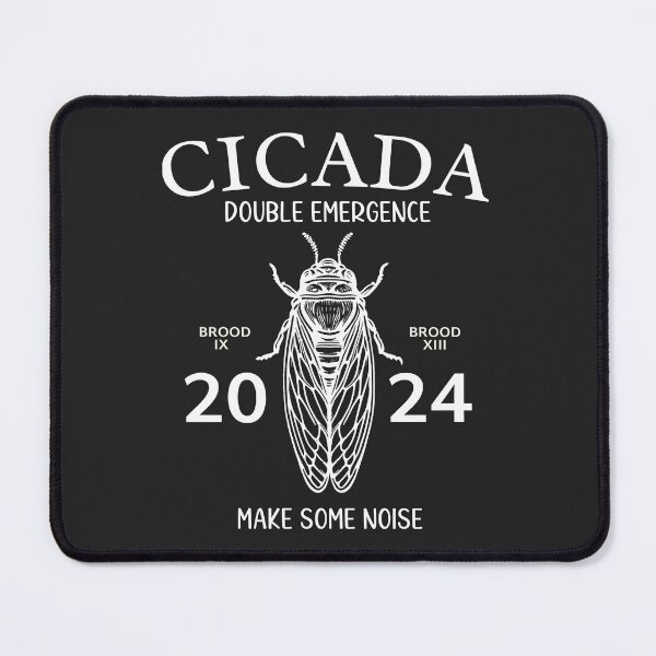 Item preview, Cicada Emergence 2024 Brood IX XIII  designed and sold by HowToCanadian.