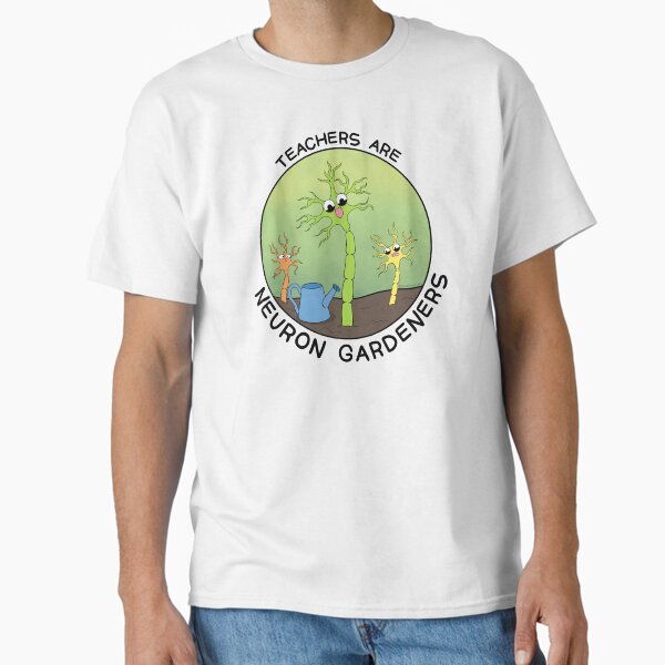 Item preview, Les enseignants sont des jardiniers de neurones designed and sold by The Amoeba Sisters Official Merch Shop.