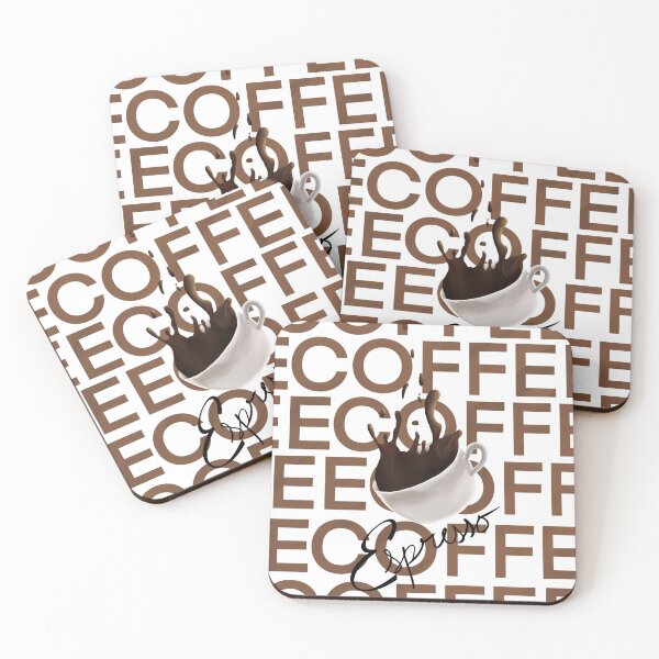 Item preview, Espresso - Coffee BG designed and sold by ArtByHedwyn.