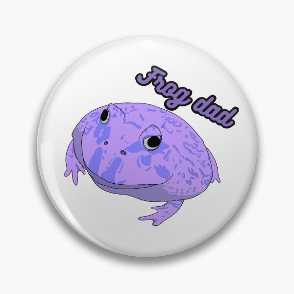 Item preview, Pacman frog dad designed and sold by graceymacarts.
