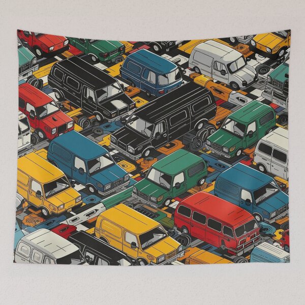 Item preview, City traffic car pattern designed and sold by Haji  Kamora.
