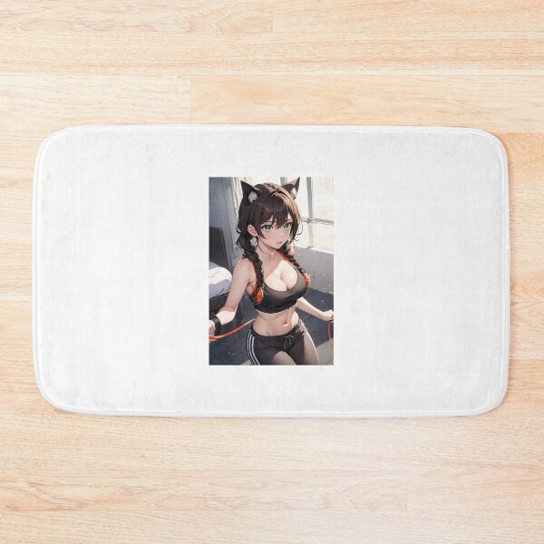 Item preview, Cute Anime Gym Girl, Murakami Aiko designed and sold by iloveanimechibi.