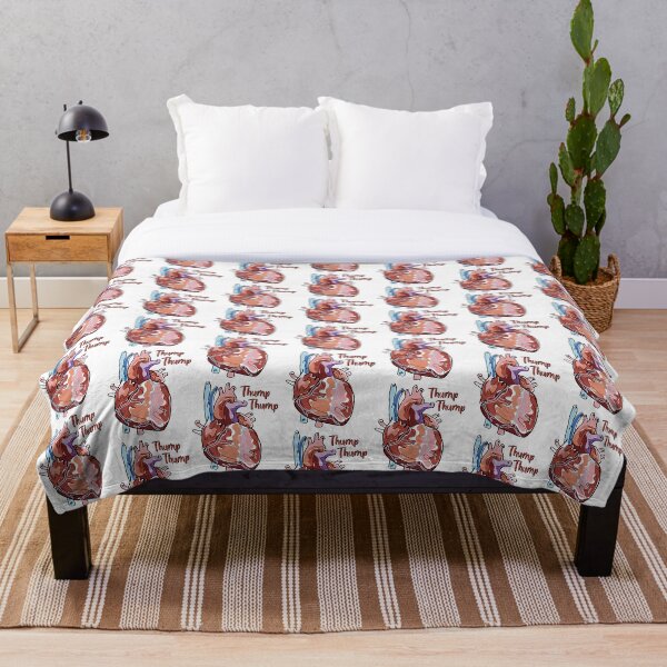 Item preview, Thump Thump | Abstract Heart | Fun Anatomy designed and sold by Karli Mogen.