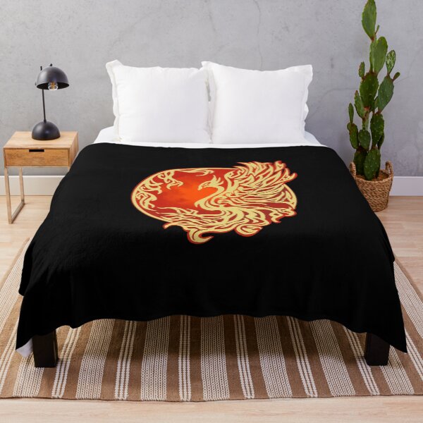 Item preview, Gold Phoenix in red sun eclipse designed and sold by oWispArtiste.
