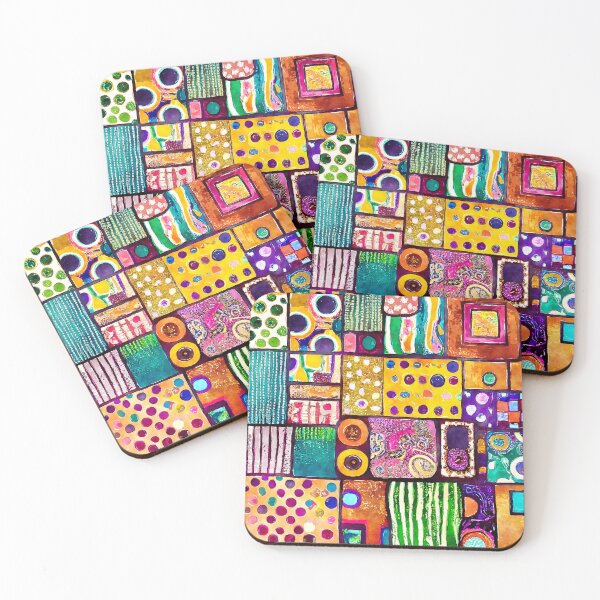 Item preview, LL Dreams Artistic Multi-Colored Pattern 28 designed and sold by LLdreams.