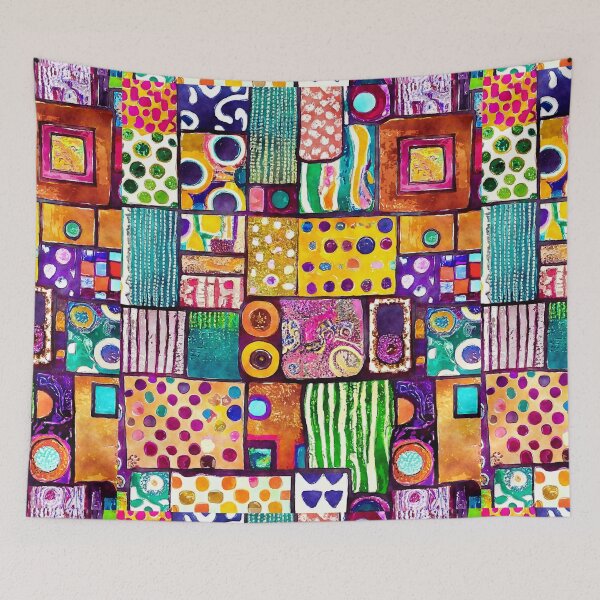 Item preview, LL Dreams Artistic Multi-Colored Pattern 28 designed and sold by LLdreams.