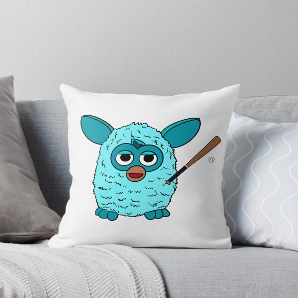 Item preview, Light Blue Baseball Player Furby designed and sold by Animals-by-JB.