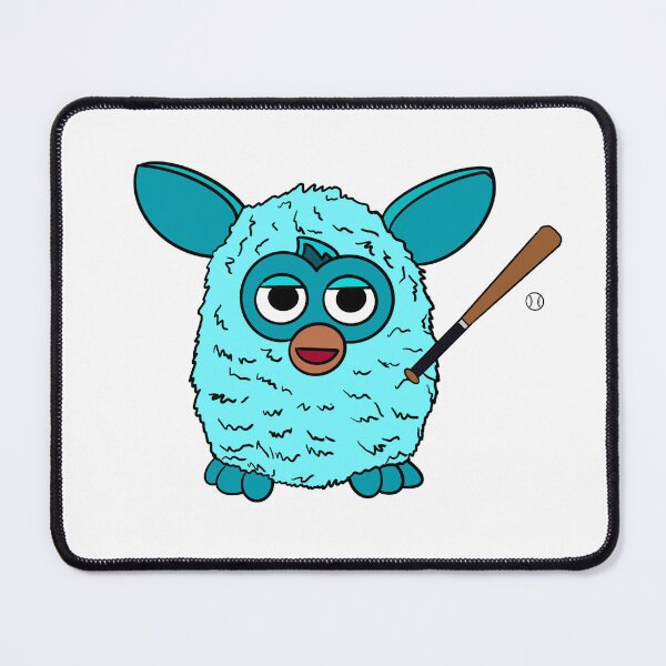 Item preview, Light Blue Baseball Player Furby designed and sold by Animals-by-JB.