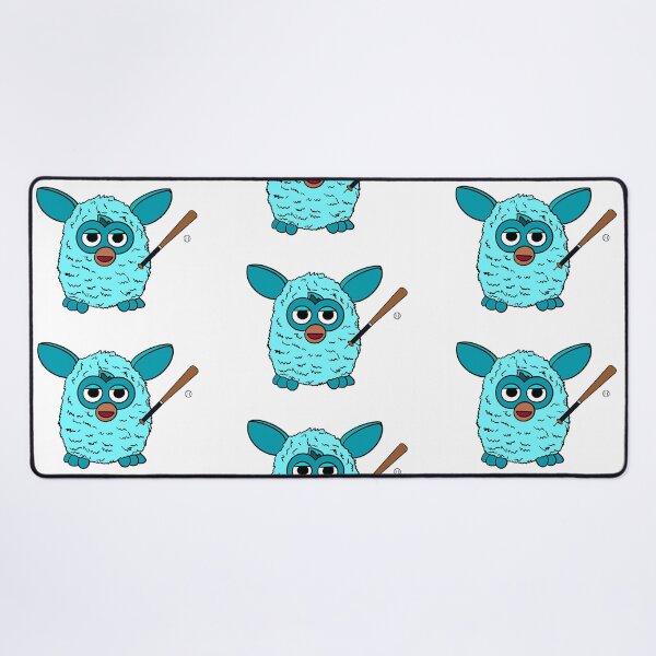 Item preview, Light Blue Baseball Player Furby designed and sold by Animals-by-JB.
