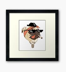 Pug Life Framed Print