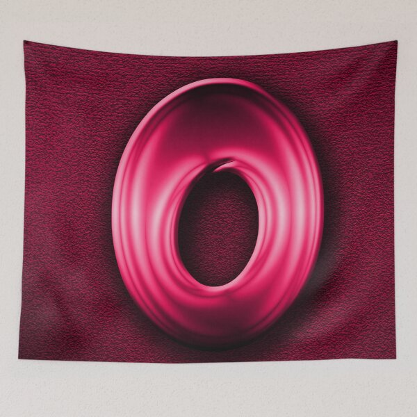 Item preview, Number 0 unit written in pink shiny metallic texture background designed and sold by SpinklyCreations.