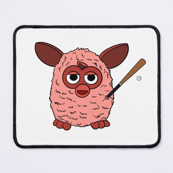 Item preview, Cherry Red Baseball Player Furby designed and sold by Animals-by-JB.