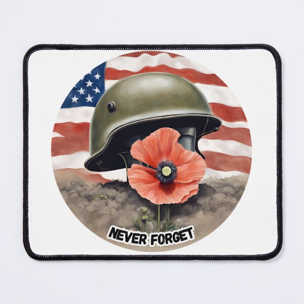Item preview, Never Forget, Memorial Day, USA, America designed and sold by FitEnvy.