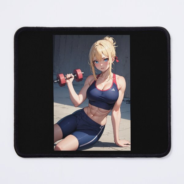 Item preview, Cute Anime Gym Girl, Miyoshi Kou designed and sold by iloveanimechibi.