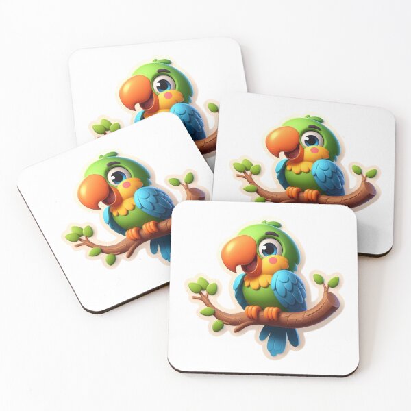 Item preview, parrot, birds designed and sold by strongSpiritEd.