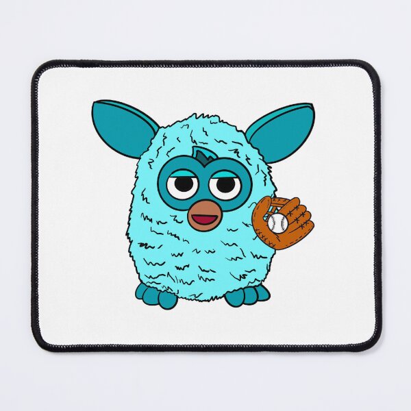 Item preview, Light Blue Baseball Player Furby designed and sold by Animals-by-JB.