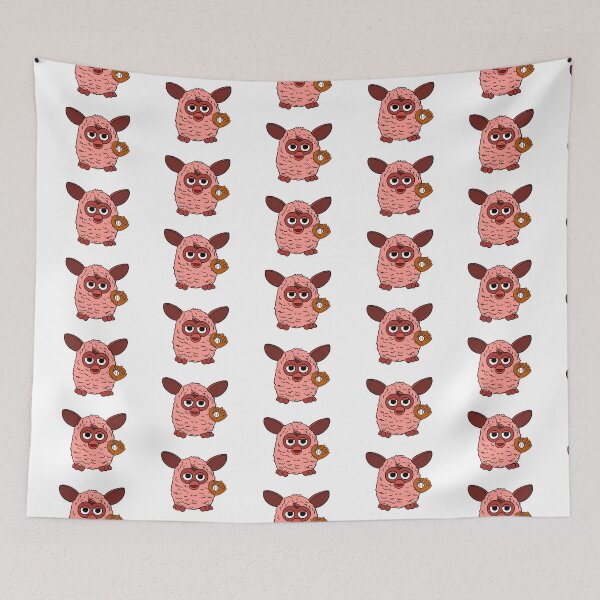 Item preview, Cherry Red Baseball Player Furby designed and sold by Animals-by-JB.