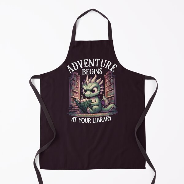 Item preview, Dragon Reading Adventure at Your Library designed and sold by nameonshirt.