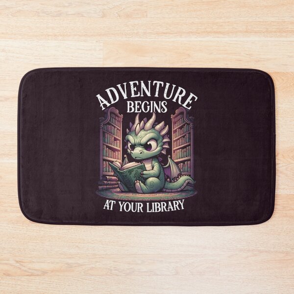 Item preview, Dragon Reading Adventure at Your Library designed and sold by nameonshirt.