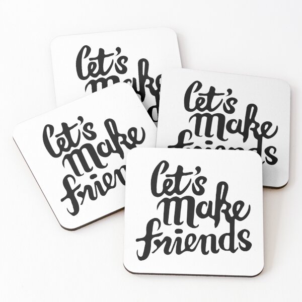 Item preview, lets make friends designed and sold by Meemaart.