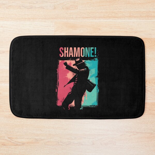 Item preview, Shamone! - Icon Silhouette - Red, Blue and Black Backdrop - Pop Music designed and sold by Fenay Designs.
