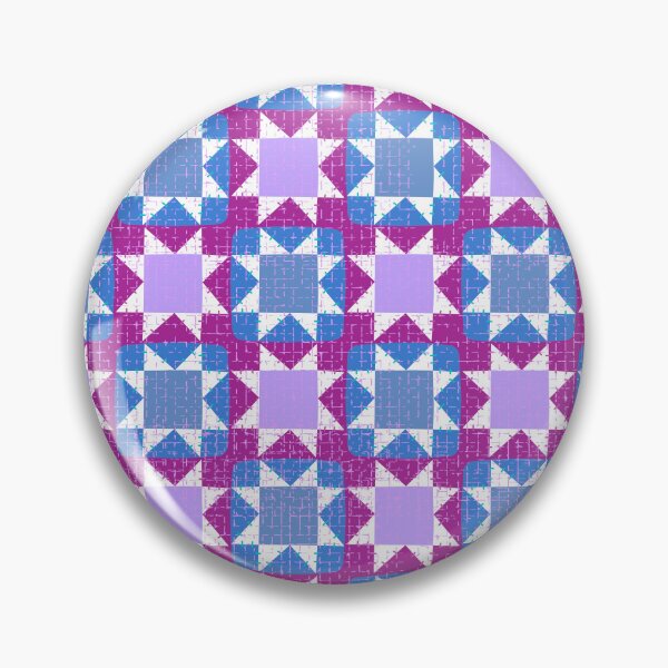 Item preview, Purple Blue Star Quilt Patterned Squares for Mom, Grandma, Sister  designed and sold by julyperson.