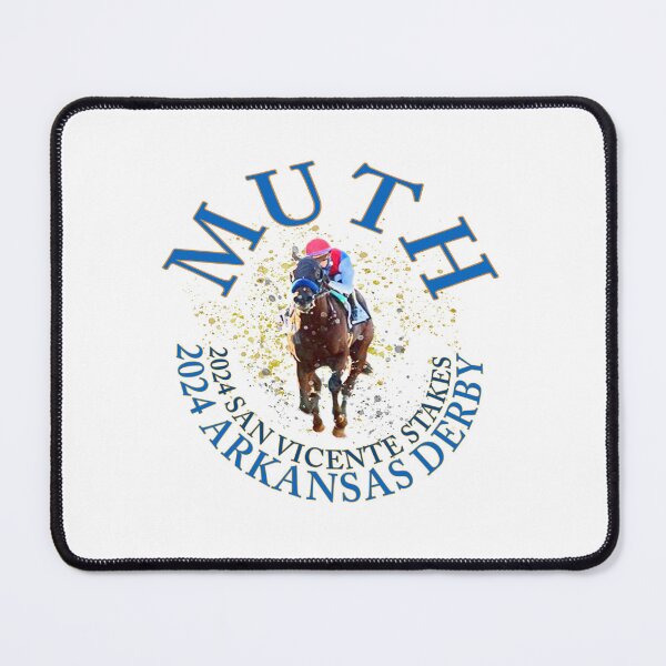Item preview, Muth horse racing design designed and sold by Ginny Luttrell.