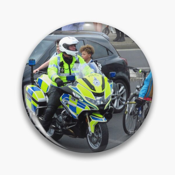 Item preview, 'Ditch' The Motorbike Cop designed and sold by wiggyofipswich.