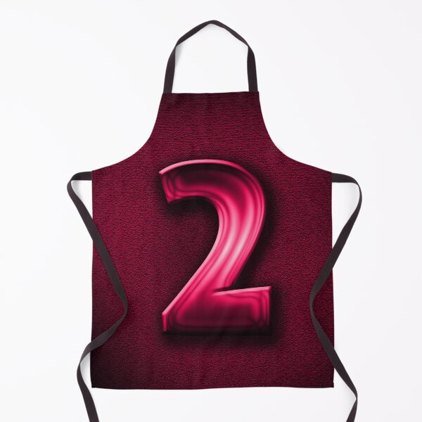 Item preview, Number 2 unit written in pink shiny metallic texture background designed and sold by SpinklyCreations.