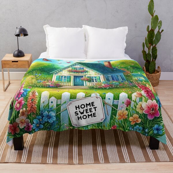 Artikelvorschau, Trautes Heim, Glück allein entworfen und verkauft von Myra365Art.