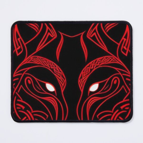 Item preview, Abstract Wolf Skull Art designed and sold by TheDarkWardrobe.