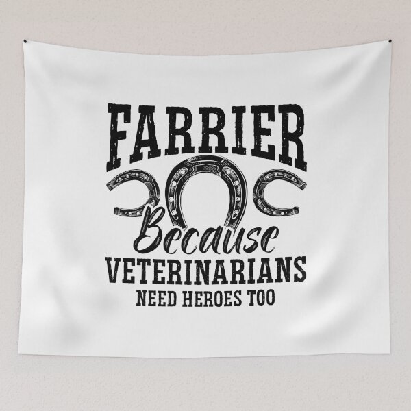 Item preview, Farrier Because Veterinarians Metalsmith Farriers designed and sold by tshirtconcepts.