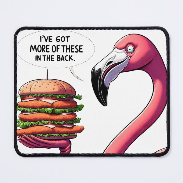 Item preview, Flamingo Chicken Sandwich designed and sold by Busaab.