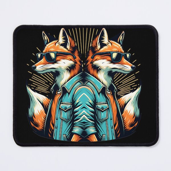 Item preview, Foxes of Gemini: Dual Elegance designed and sold by mujjishop.