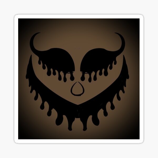 Dark Bleeding Smile Sticker