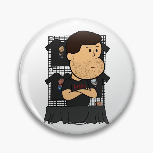 Item preview, Angry Merch Guy W/ Setup designed and sold by RaicesGraphics.