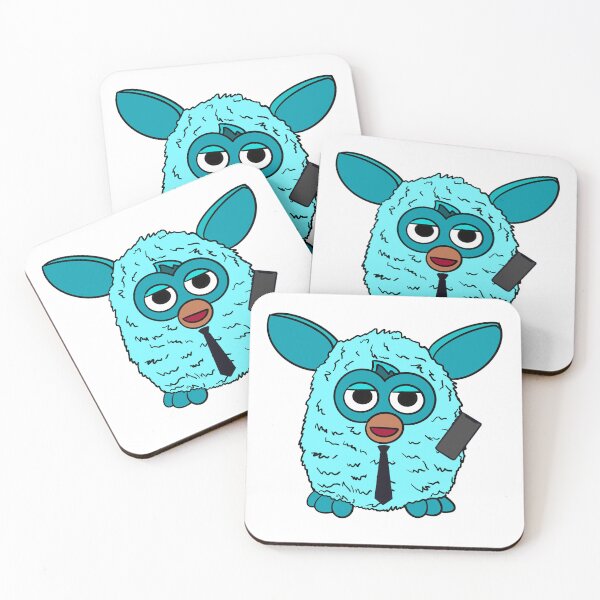 Item preview, Light Blue Businessman Furby designed and sold by Animals-by-JB.