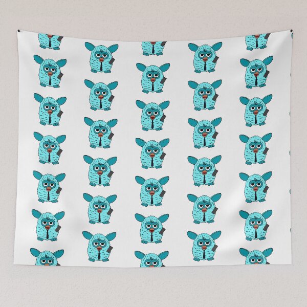 Item preview, Light Blue Businessman Furby designed and sold by Animals-by-JB.