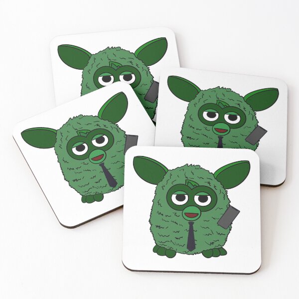 Item preview, Forest Green Businessman Furby designed and sold by Animals-by-JB.
