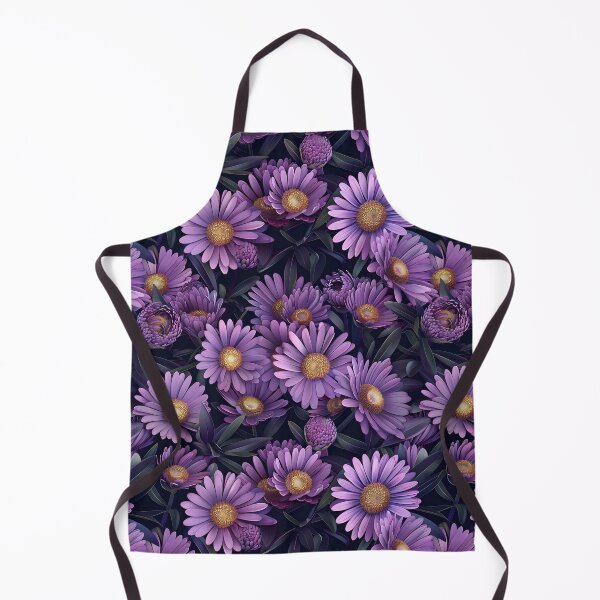 Item preview, Aster purple flowers. designed and sold by kizenya.