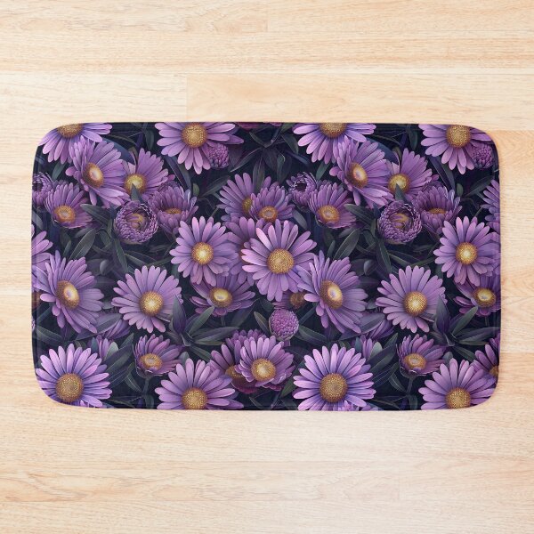 Item preview, Aster purple flowers. designed and sold by kizenya.